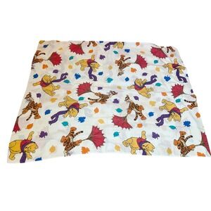 Vintage Disney Winnie The Pooh & Tigger Pillowcase Standard Size Lg 1996 Bedding